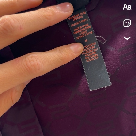 Men’s Savage X Fenty Rich Purple Robe - Picture 7 of 9